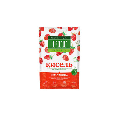 Кисель Земляника 50г саше Fit Effectum