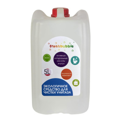 Freshbubble Большое Средство для чистки унитаза, 5л