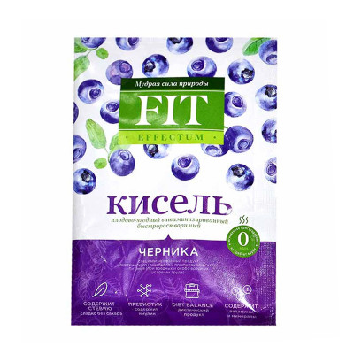Кисель Черника 30г саше Fit Effectum
