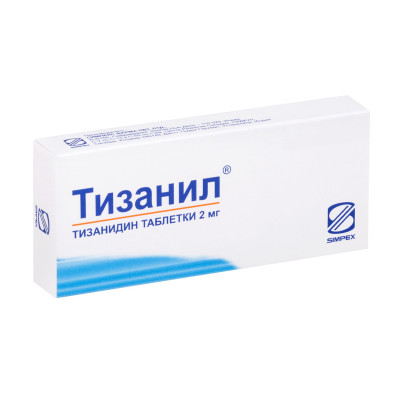Тизанил 2мг № 30 табл