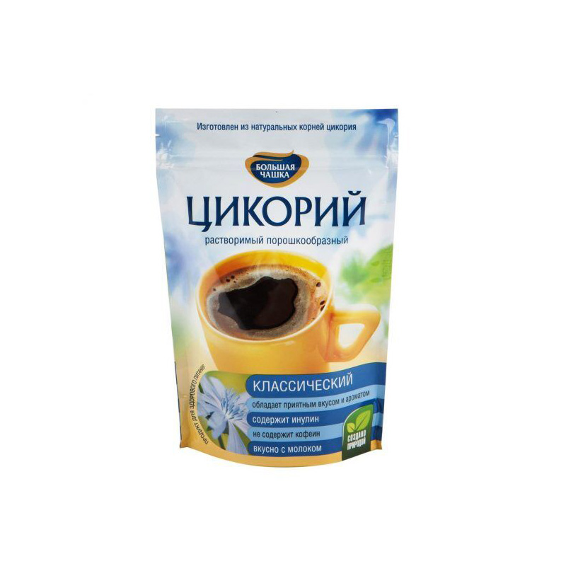 Цикорий Большая чашка 100гр Классический  ZIP-пак