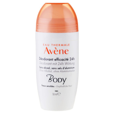 AVENE Дезондорант шариковый 24ч 50мл