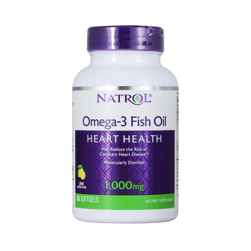 NATROL Рыбий жир 1000мг №60 капс/929/