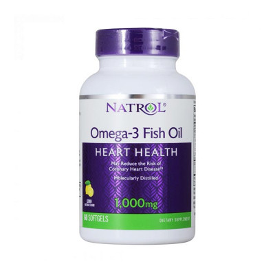 NATROL Рыбий жир 1000мг №60 капс/929/