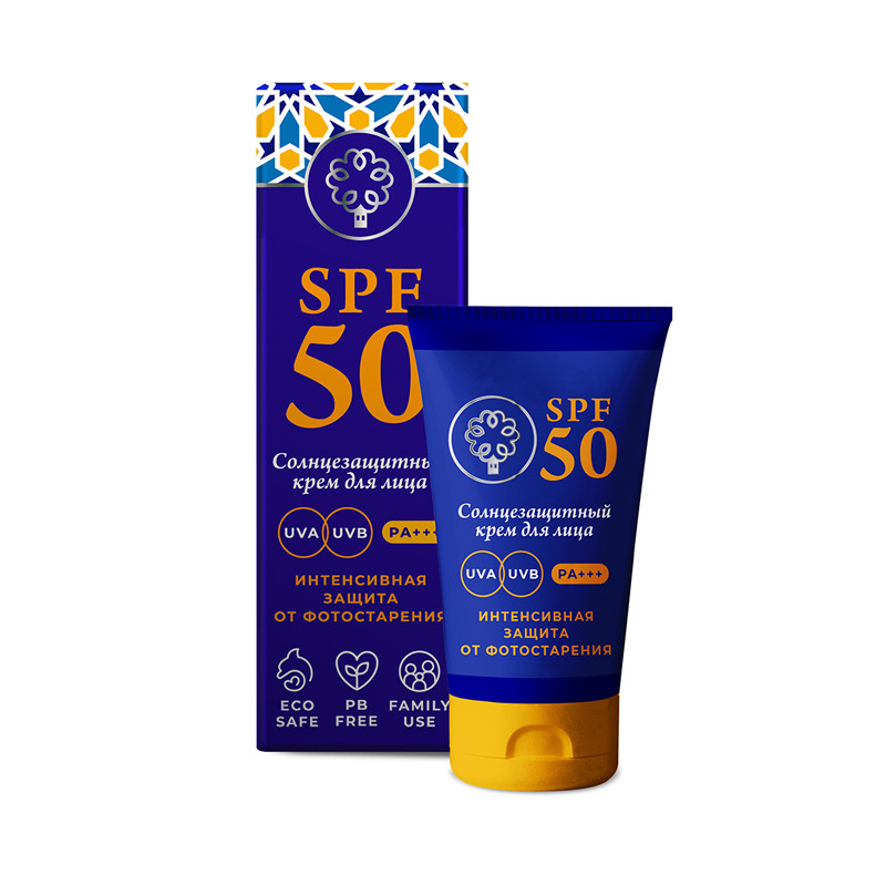 МДП Крем для лица SPF 50 Интенсивная защита ЛУ, 50г