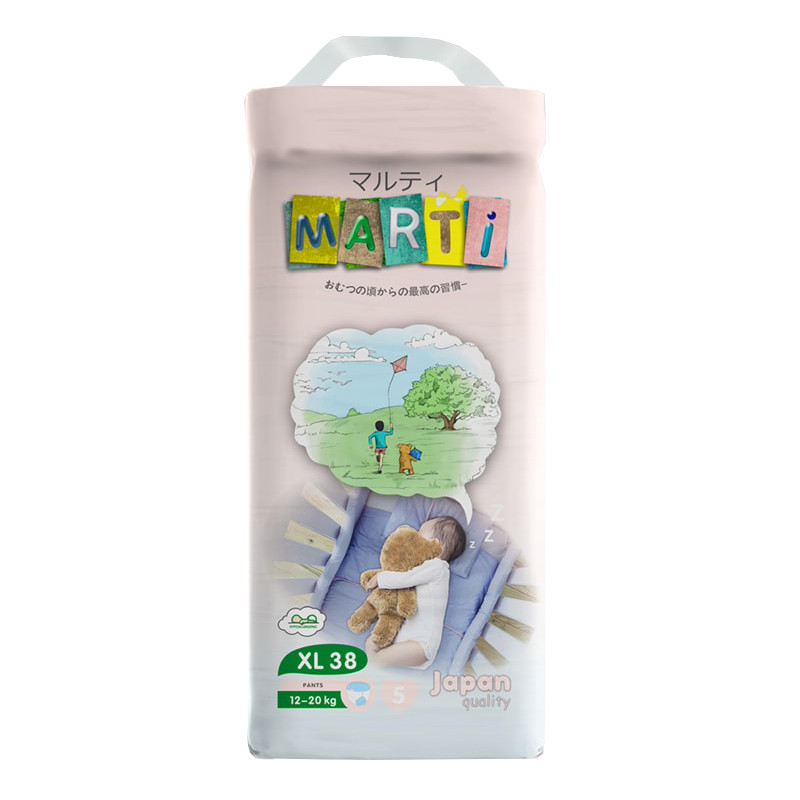 Подгузники трусики MARTI XL38 12-20кг