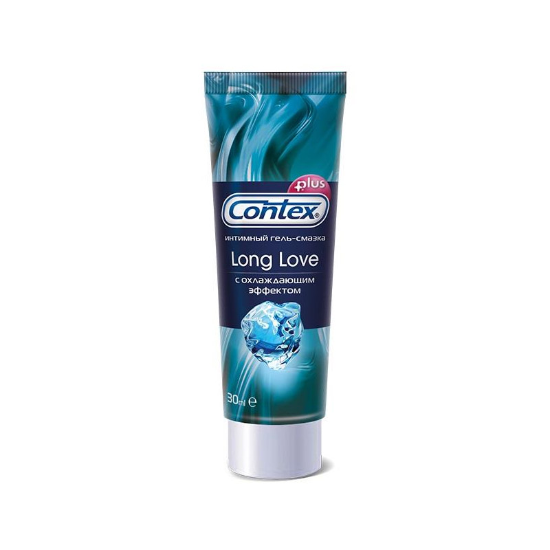 Гель-смазка интимный с охлаждающим эффектом Contex Long love 30 мл