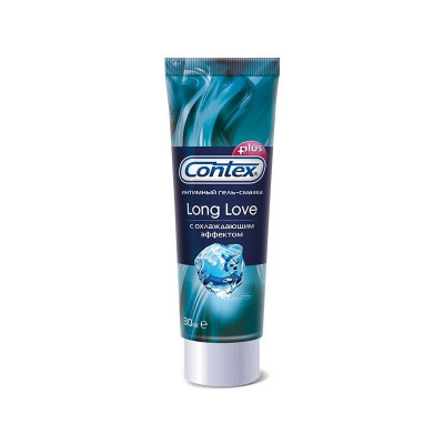 Гель-смазка интимный с охлаждающим эффектом Contex Long love 30 мл