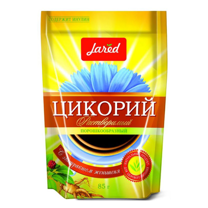 Цикорий JARED с экстрактом женьшеня 85гр ZIP-пак