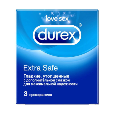 Презервативы Durex Extra Safe№3