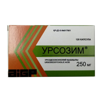 Урсозим 250мг №120 капс
