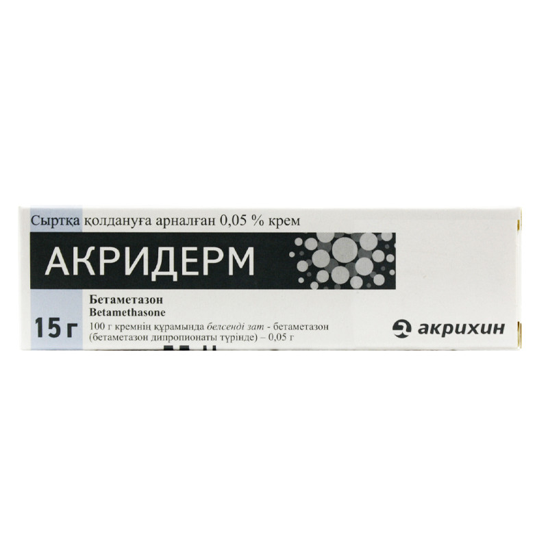Акридерм крем 0,064% 15 г АО "Акрихин"