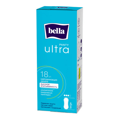 Ежедневные прокладки Bella Panty Ultra Large 18 шт