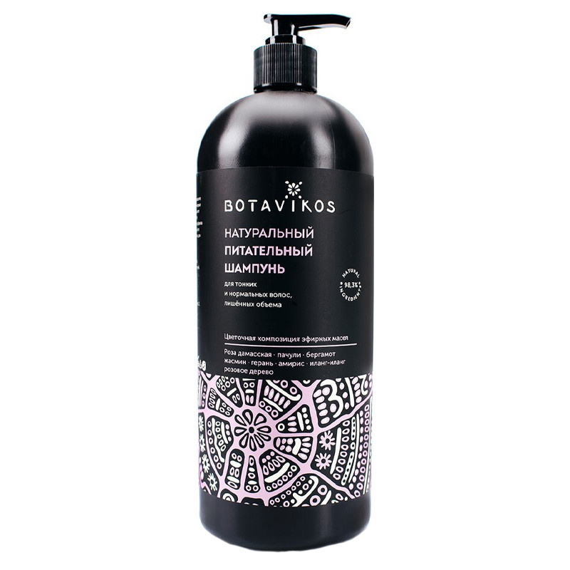Botavikos Натуральный питательный шампунь Aromatherapy Relax, 1000 мл