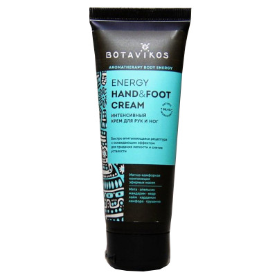 Botavikos Body Интенсивный крем для рук и ног Aromatherapy Energy 75 мл