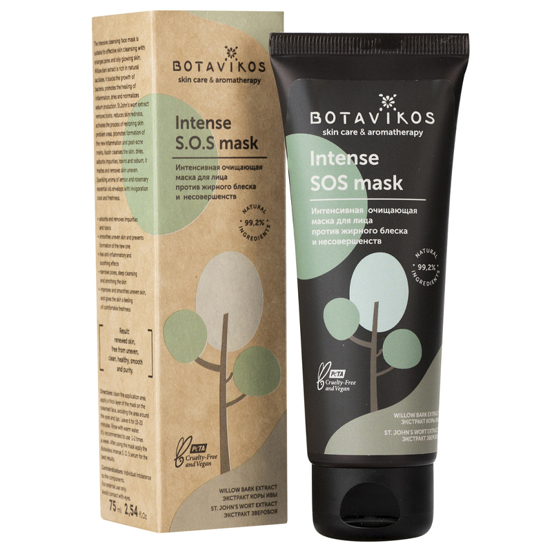 Botavikos Mask Маска для лица Интенсивная Intense S.O.S. Функциональная серия, 75 мл