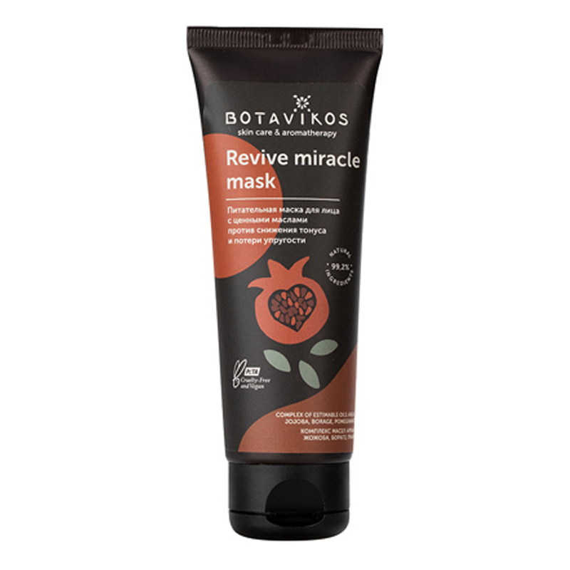 Botavikos Mask Маска для лица Питательная Revive miracle mask Функциональная серия, 75 мл