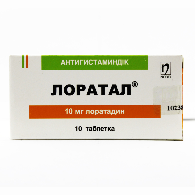 Лоратал 10мг №10 таб Нобель