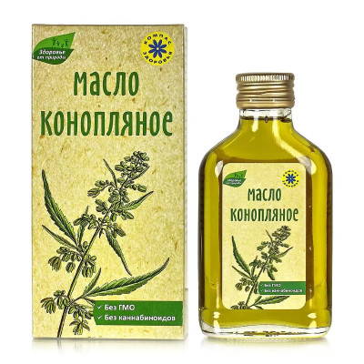 Масло конопляное 100 мл
