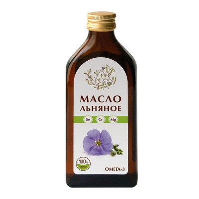 Масло  Льняное  250 мл