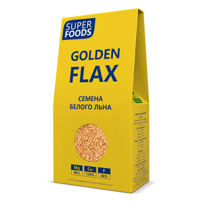 Семена белого льна пищевые 150г Golden