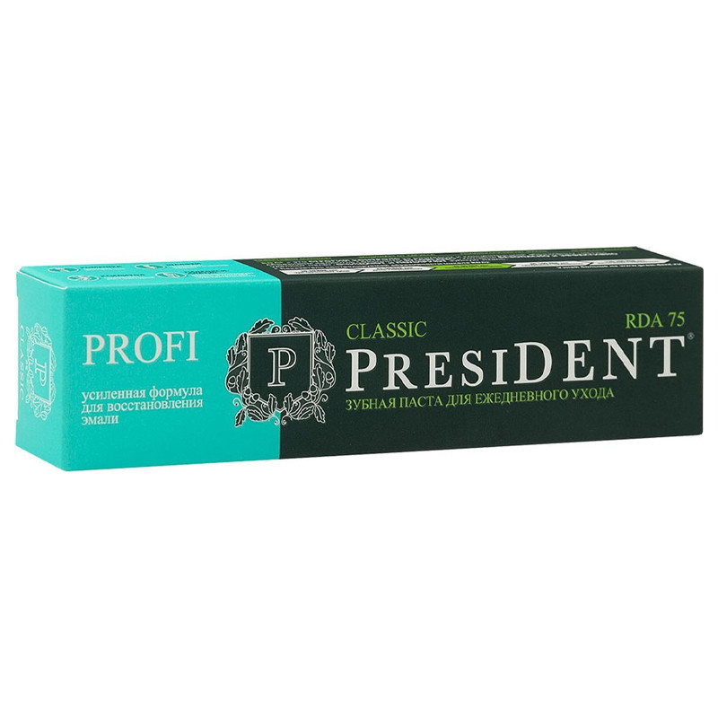 Зуб.паста Президент PROFI CLASSIC 50мл - купить с доставкой по Алматы ...