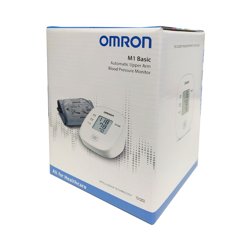 Тонометр OMRON M1 Basic автомат. на плечо НЕМ-7121J-AF (эконом, манжета 22-32см)