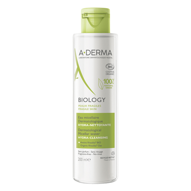 A-Derma BIOLOGY Лосьон д/сниятия макияжа 200мл