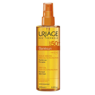 URIAGE Bariesun 200мл Сухое масло для тела и волос с тонким ароматом SPF50+
