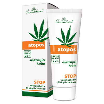 Cannaderm ATOPOS Крем для кожи с атопическим дерматитом 75мл