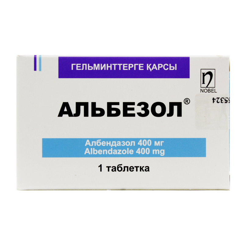 Альбезол 400мг №1 табл