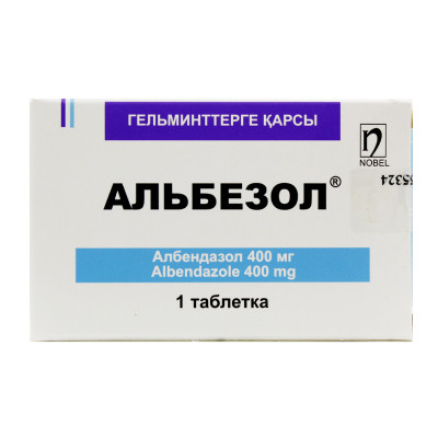 Альбезол® таблетка 400 мг 1 шт Нобел