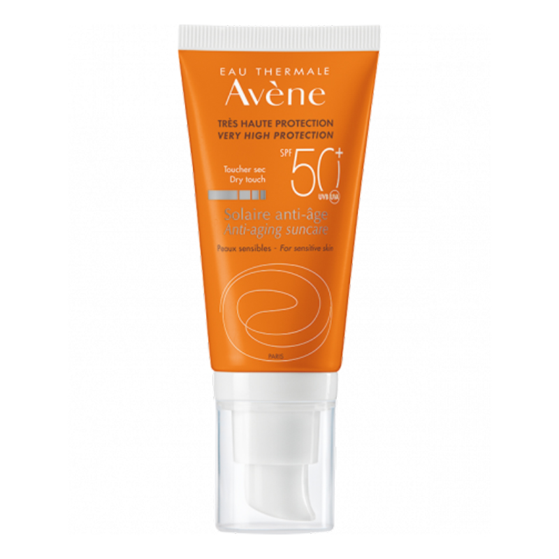 AVENE SUN Крем солнцезащитный SPF50+ для лица и шеи для сухой кожи 50мл с оттенком