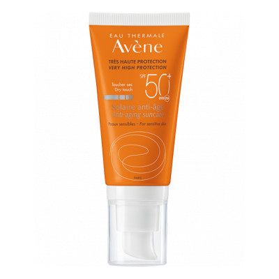 AVENE SUN Крем солнцезащитный SPF50+ для лица и шеи для сухой кожи 50мл с оттенком