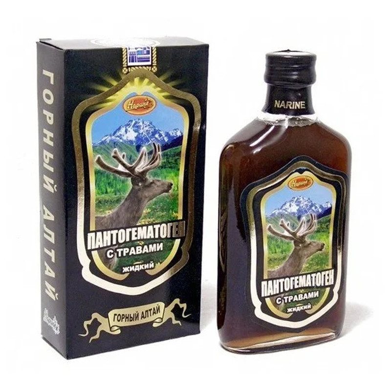Пантогематоген с травами жидкий 250мл Наринэ