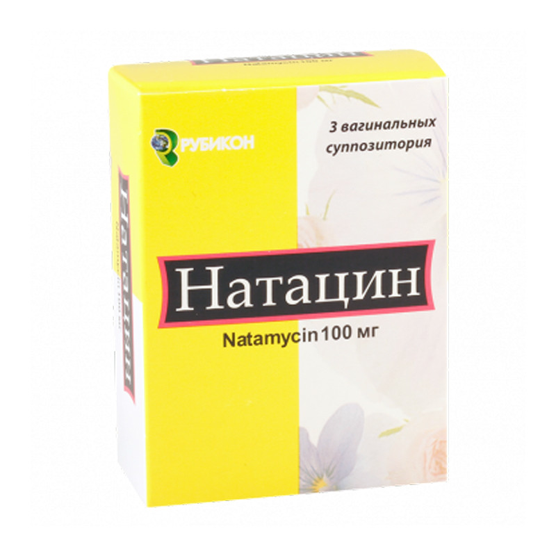 Натацин 100 мг №6 ваг,супп