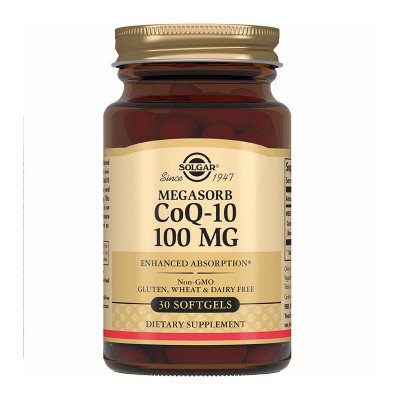 SOLGAR Коэнзим Q10 100мг №30 капс. /009479/
