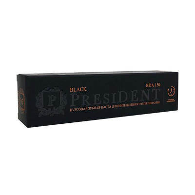 Зубная паста President Black 50 мл