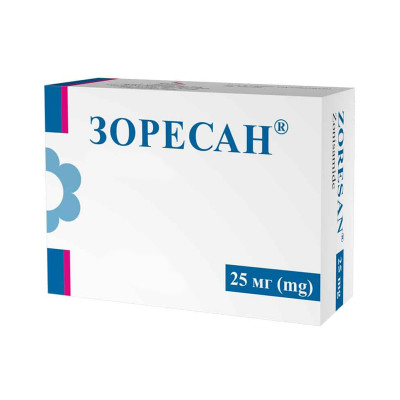 Зоресан 25мг №30 табл