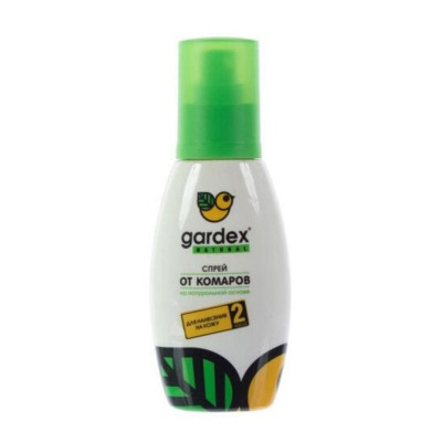 GARDEX NATURAL СПРЕЙ ОТ КОМАРОВ 110МЛ 0165