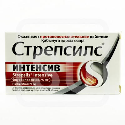 Стрепсилс интенсив №24 таб.