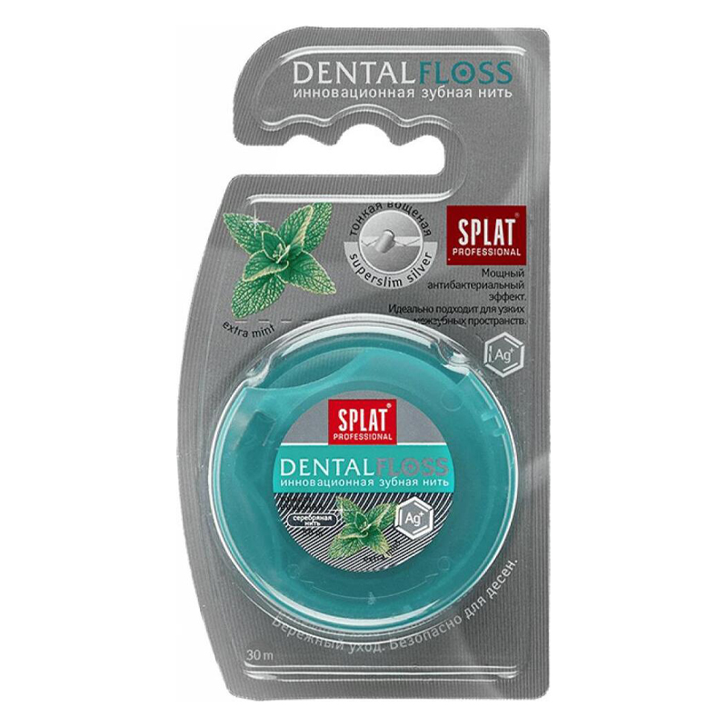 Зуб.нить SPLAT Dental Floss 30м