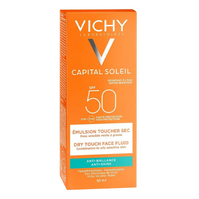 Виши Capital Soleil Эмульсия солнцезащитная матирующая для всех типов кожи 50мл SPF50