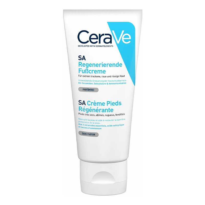 CeraVe SA Крем восстанавливающий д/ног88мл для сухой