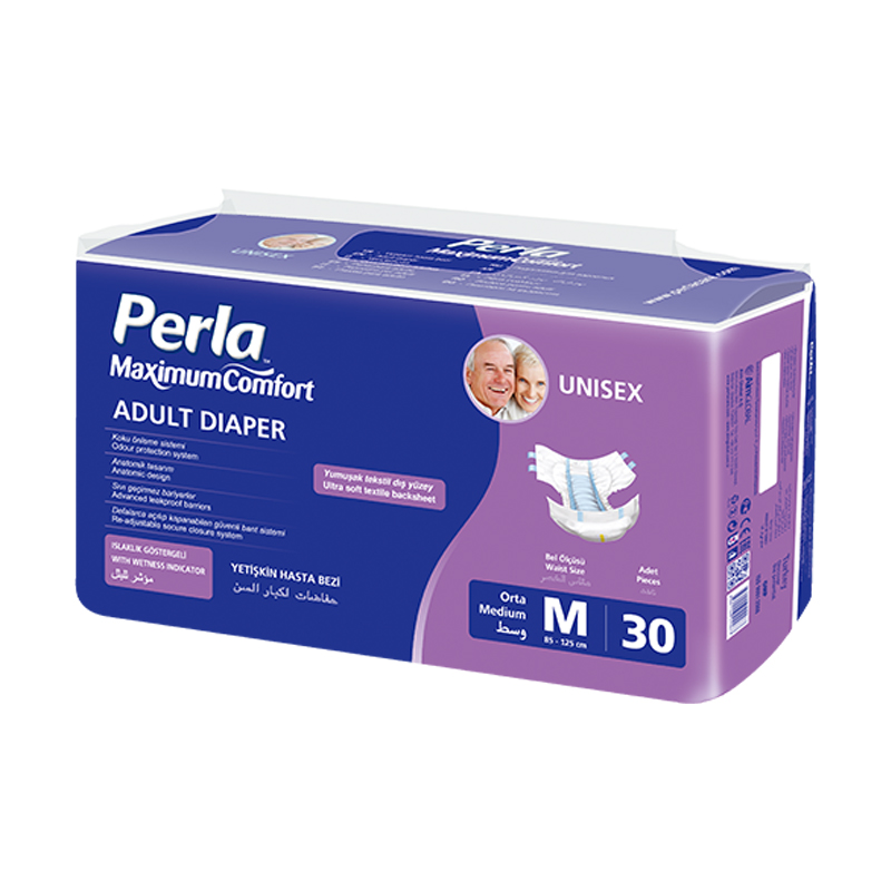 Perla ПОДГУЗНИКИ ДЛЯ ВЗРОСЛЫХ MEDIUM 30x4 ТЕКС.