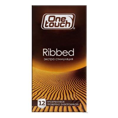 One Touch №12 Ribbed презерватив