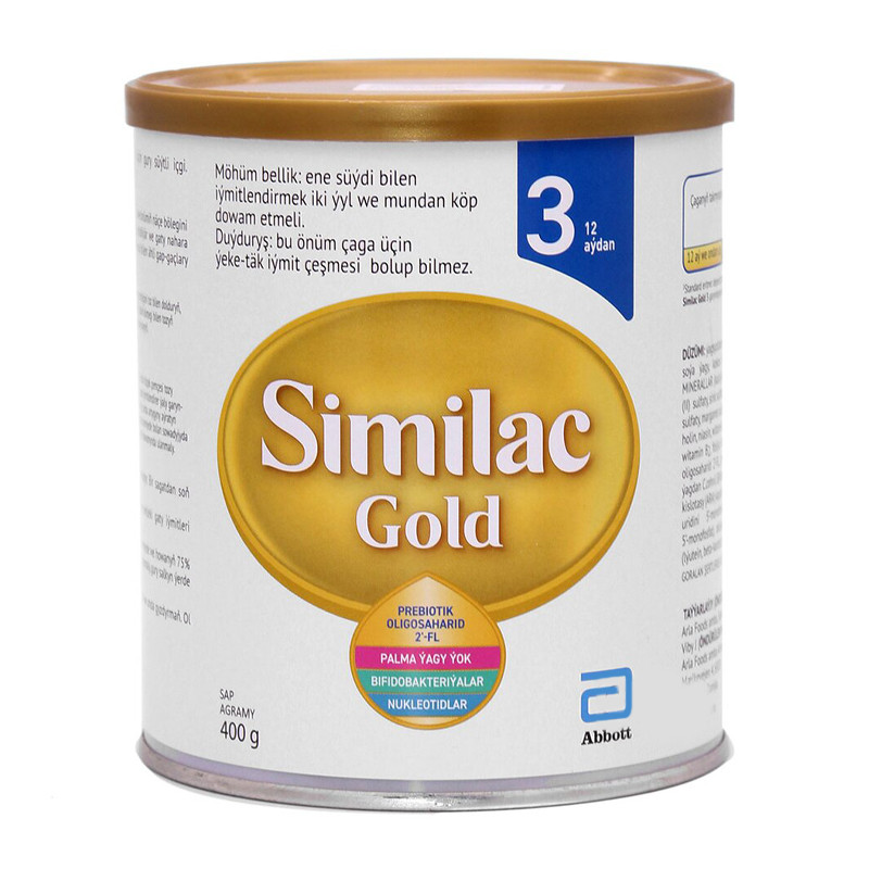 Similac Gold 3 400гр с 12 мес. банка