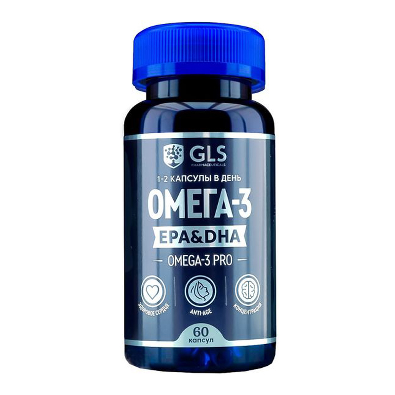 GLS Омега-3 EPA&DHA №60 капс. /73259