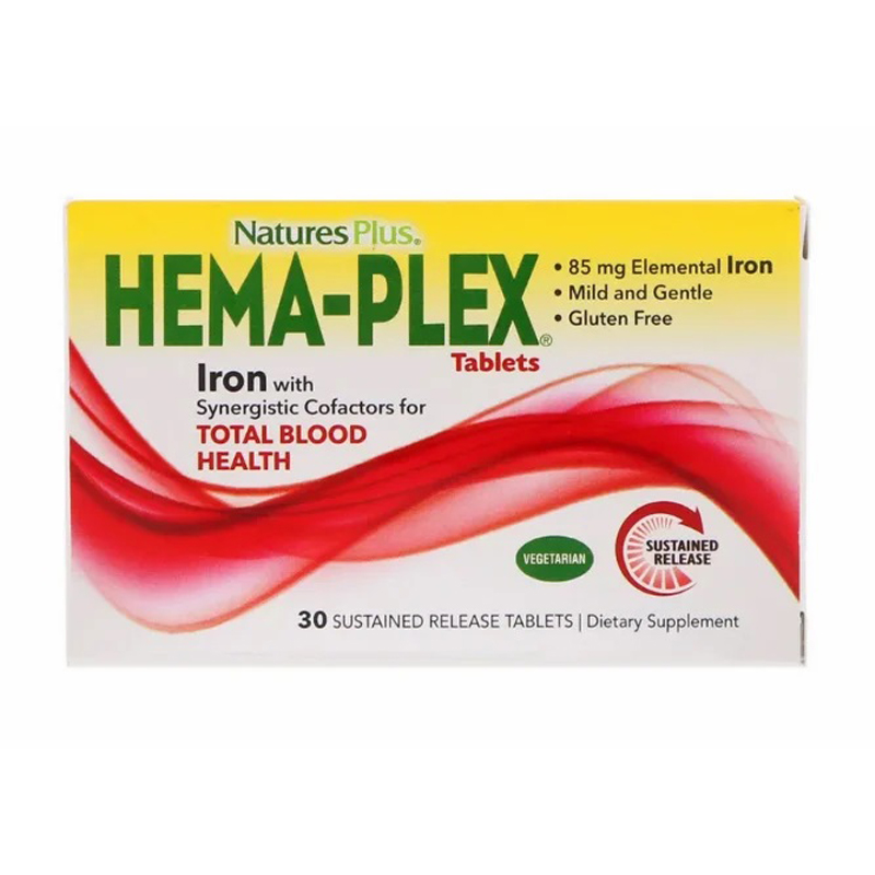 HEMA-PLEX железо 85мг №30 табл /37700