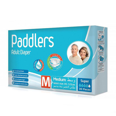 Подгузники Paddlers для взрослых M (85-125смг) 30шт